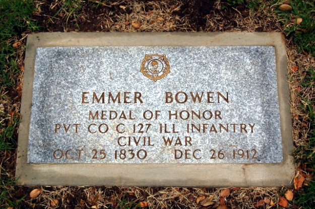 Medal of Honor Recipient Private Emmer Bowen